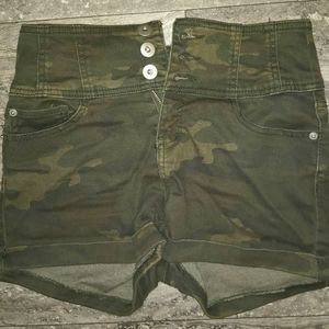 Camouflage shorts